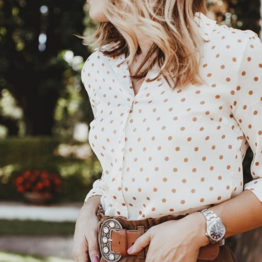 Blusa Camel Dots (Ref.4187)