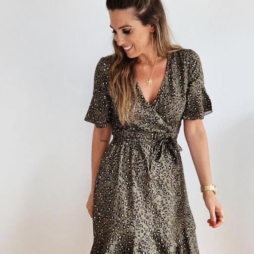 Vestido Print Leo (Ref.2822)