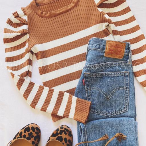 Jersey Canalé Mangas Abulllonadas (Ref. 2936)