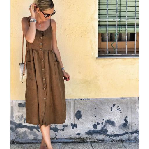 Vestido Lino 100% (Ref. 1477) [1]