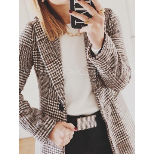 Abrigo Brown & Cream (Ref. 3061) [2]