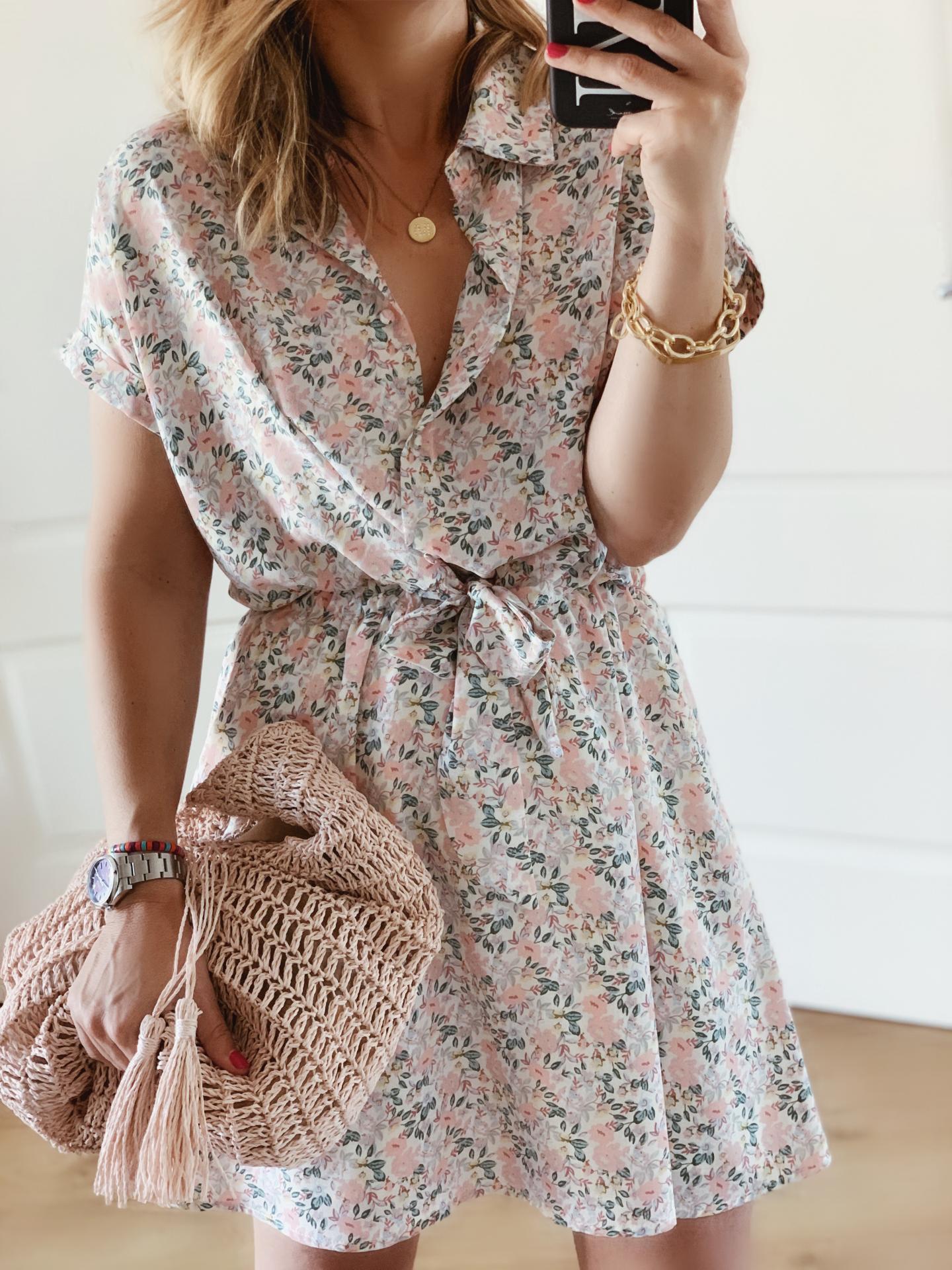 Vestido Nudo Camisero (Ref.4023)