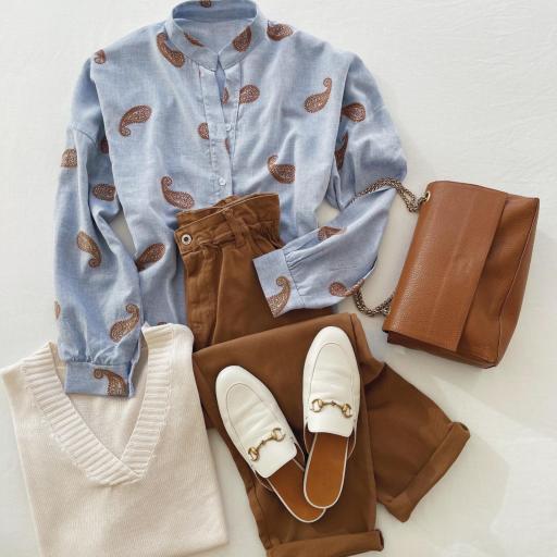 Camisa Embrodery Paisley (Ref.5790) [1]