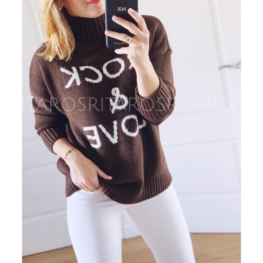 Jersey ROCK & LOVE Chocolate (Ref.1894)