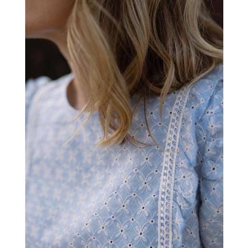 Blusa Provence in Blue (Ref. 5507)