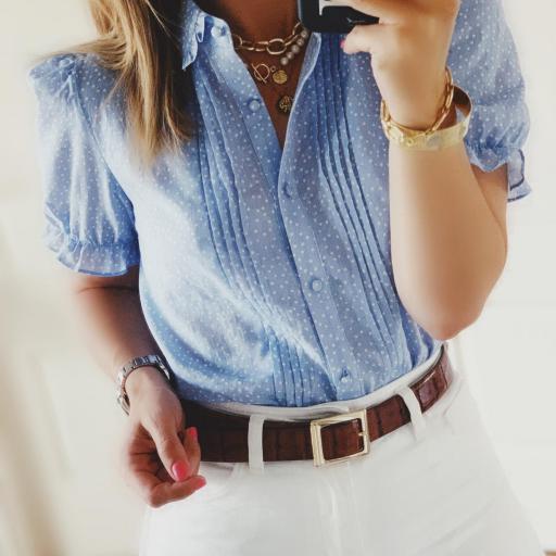 Blusa Blue Dots (Ref.4078) [2]