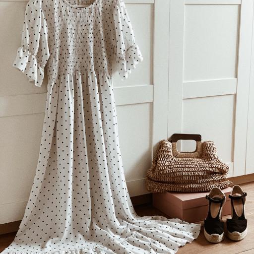 Vestido Romantic Dots (Ref.4016) [1]