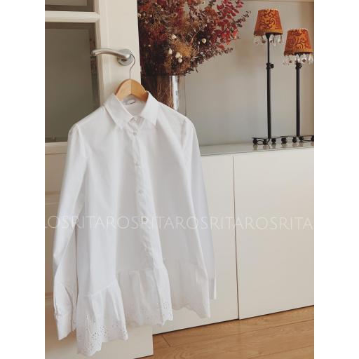 Camisa Acampanada Bordada (Ref.3145)