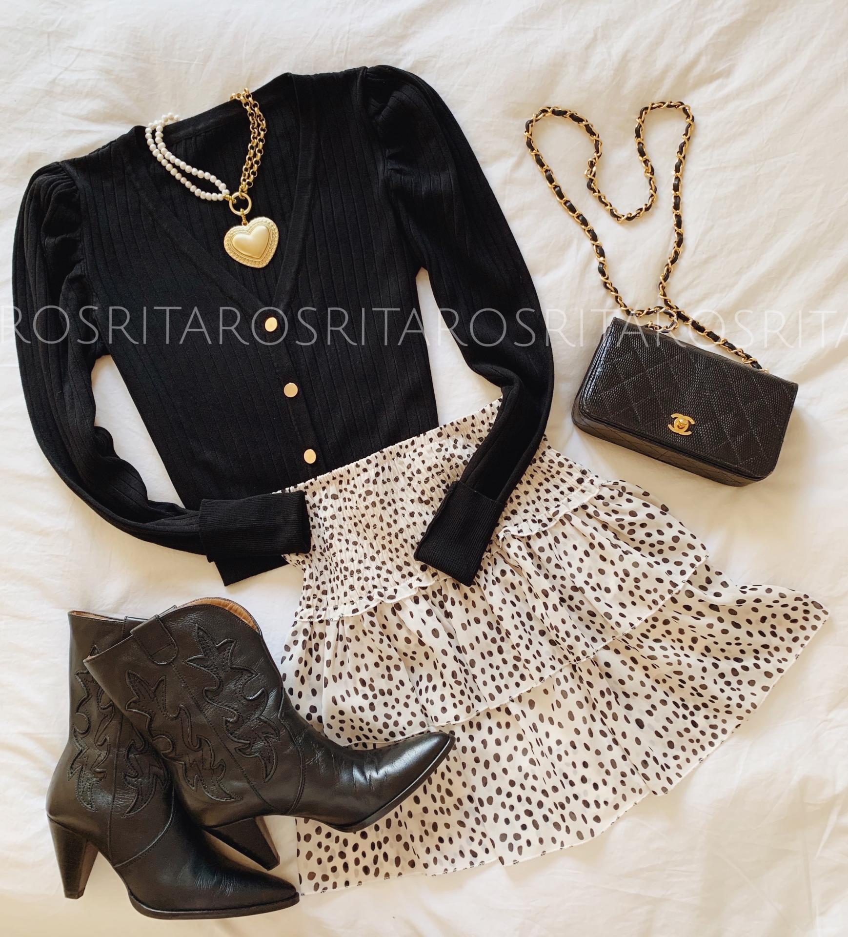 Falda Fajín & Volantes (Ref.3208)