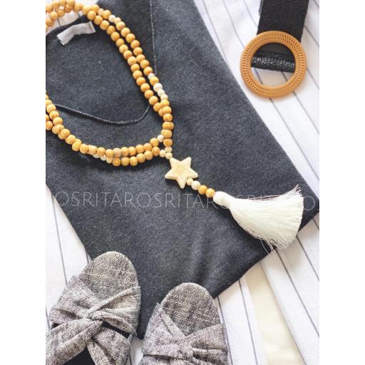 Camiseta Pico Hilo Plateado (Ref.1930)