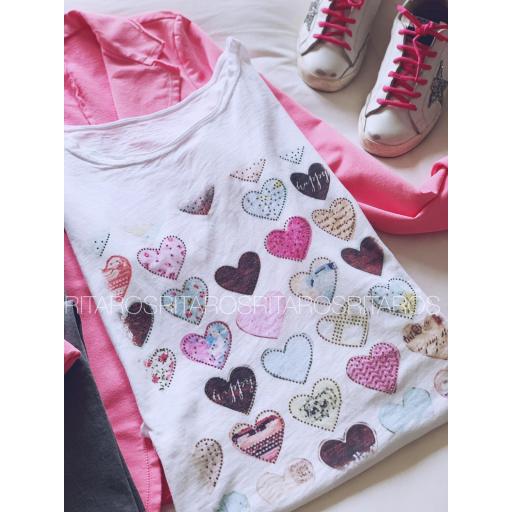 Camiseta Mini Hearts (Ref. 2019) [2]