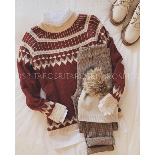 Pantalón Pitillo Vichy (Ref. 3072)