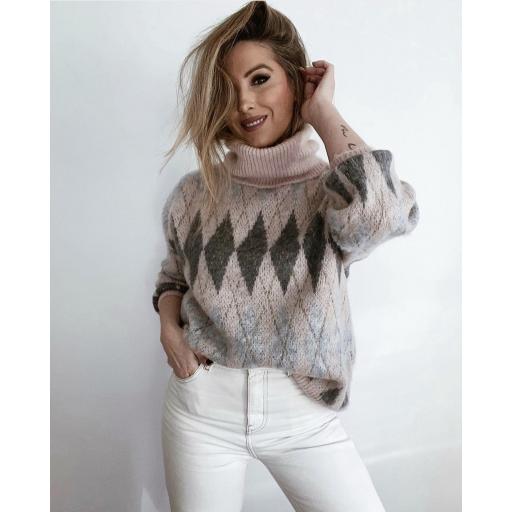 Jersey Cuello Alto Rombos (Ref.3103) [1]