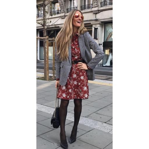 Americana Cuadro Vichy Blanco y Negro (Ref. 1046) [3]