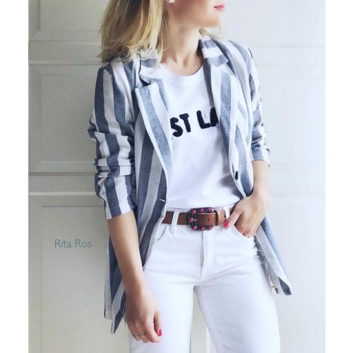 Americana Rayas Lino (Ref. 1374)