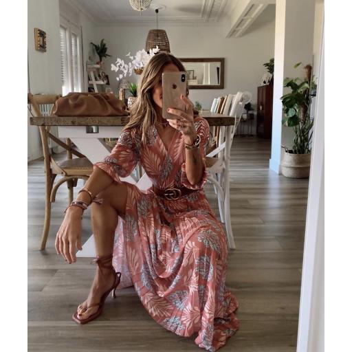 Vestido Plisado Abril (Ref.3268) [2]