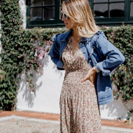 Vestido Flowers & Brown (Ref. 4211) [1]