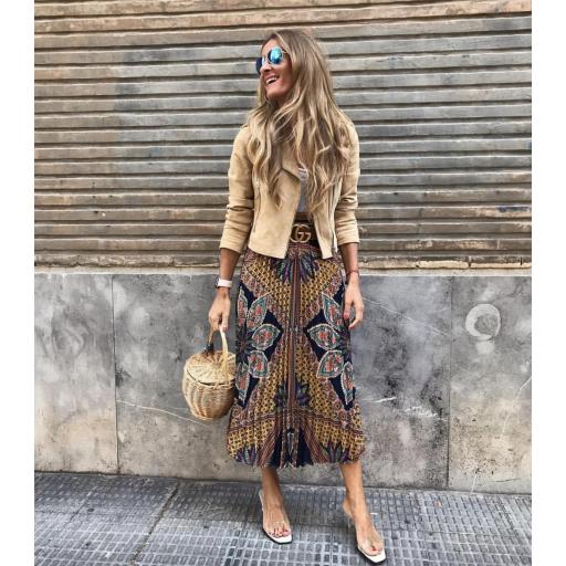 Falda Plisada Flor (Ref. 1690) [1]