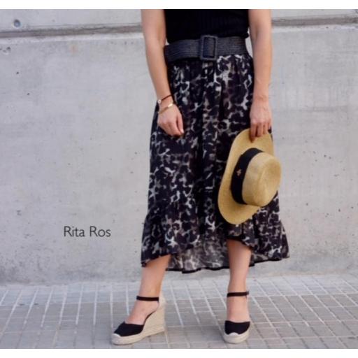 Falda Asimétrica Animal Print (Ref. 1575) [3]