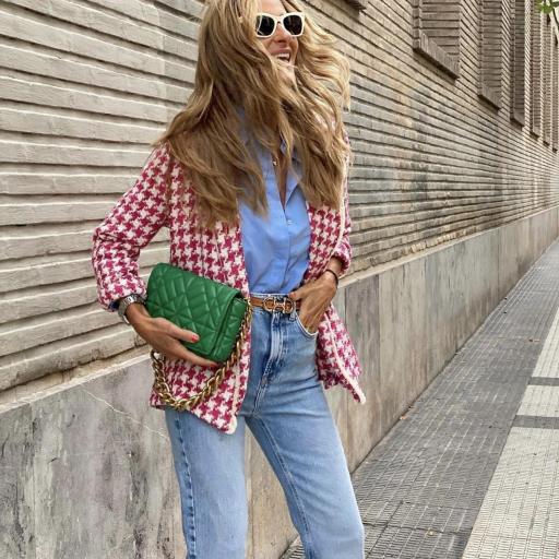 Chaqueta White & Fúcsia Tweed (Ref.5768) [1]