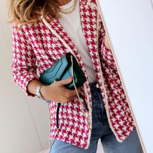 Chaqueta White & Fúcsia Tweed (Ref.5768) [3]