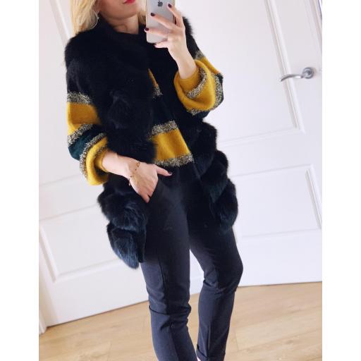 Chaleco Pelo Natural (Ref.1893)