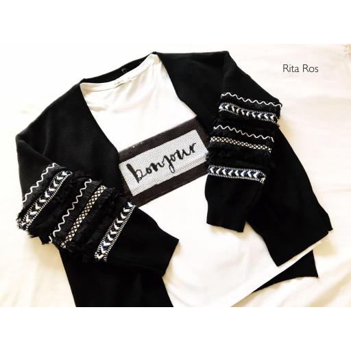 Chaqueta Manga Bordada (Ref. 1069)