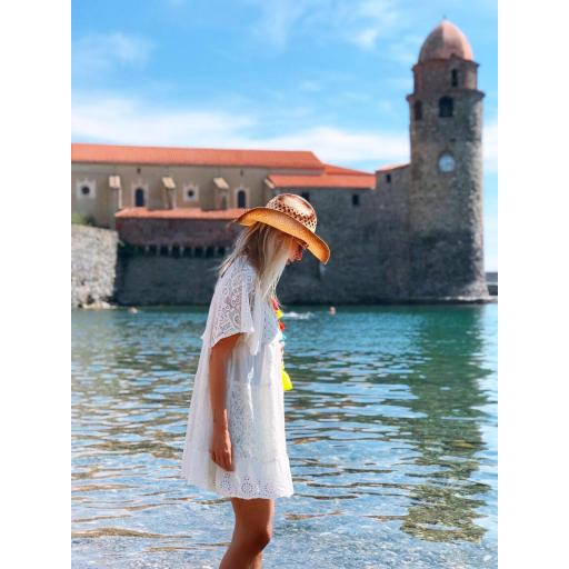 Vestido Blusón Ecrú (Ref. 2204) [1]