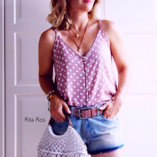 Blusa Tirantes Lunares (Ref. 1590) [1]