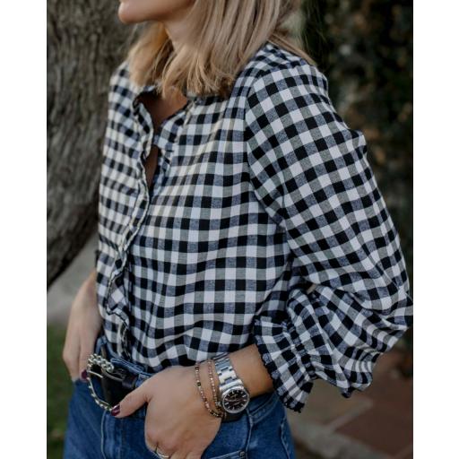 Blusa Vichy & Volantes (Ref.4230) [2]