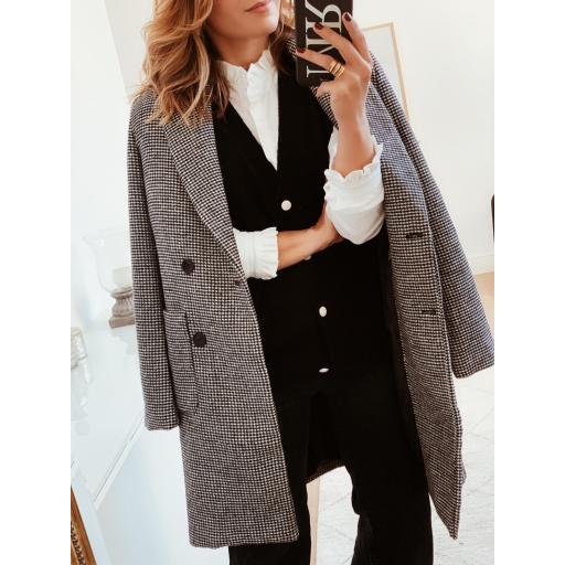 Abrigo Recto Vichy (Ref. 4362)