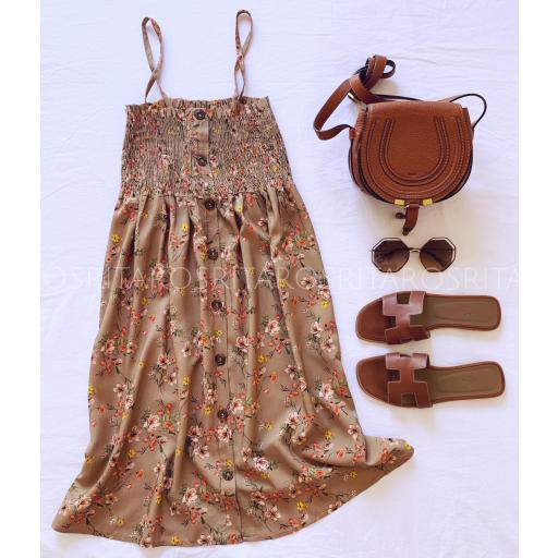 Vestido Fruncido Flowers (Ref. 2206) [3]