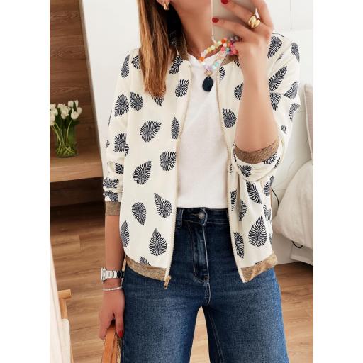 Bomber Blue Leaves (Rerf.5549) [1]