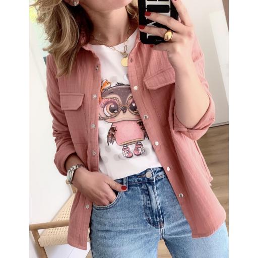 Camiseta Owl Girl (Ref.5468) [1]