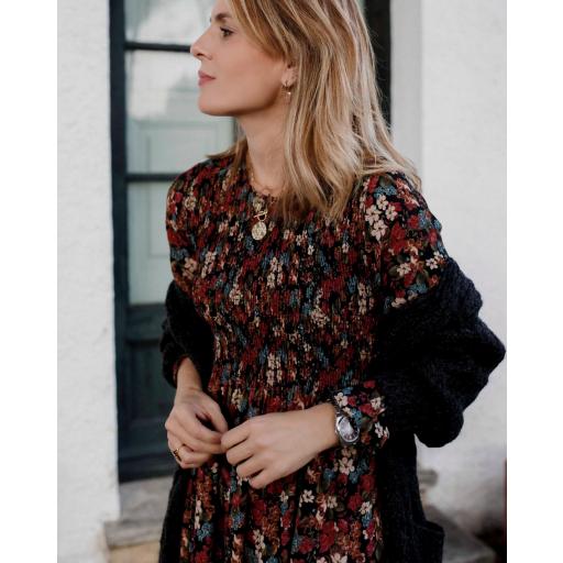 Vestido Black & Burgundy (Ref.4311) [2]