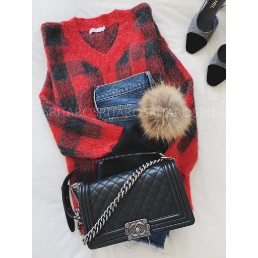 Jersey Black & Red (Ref.3105)