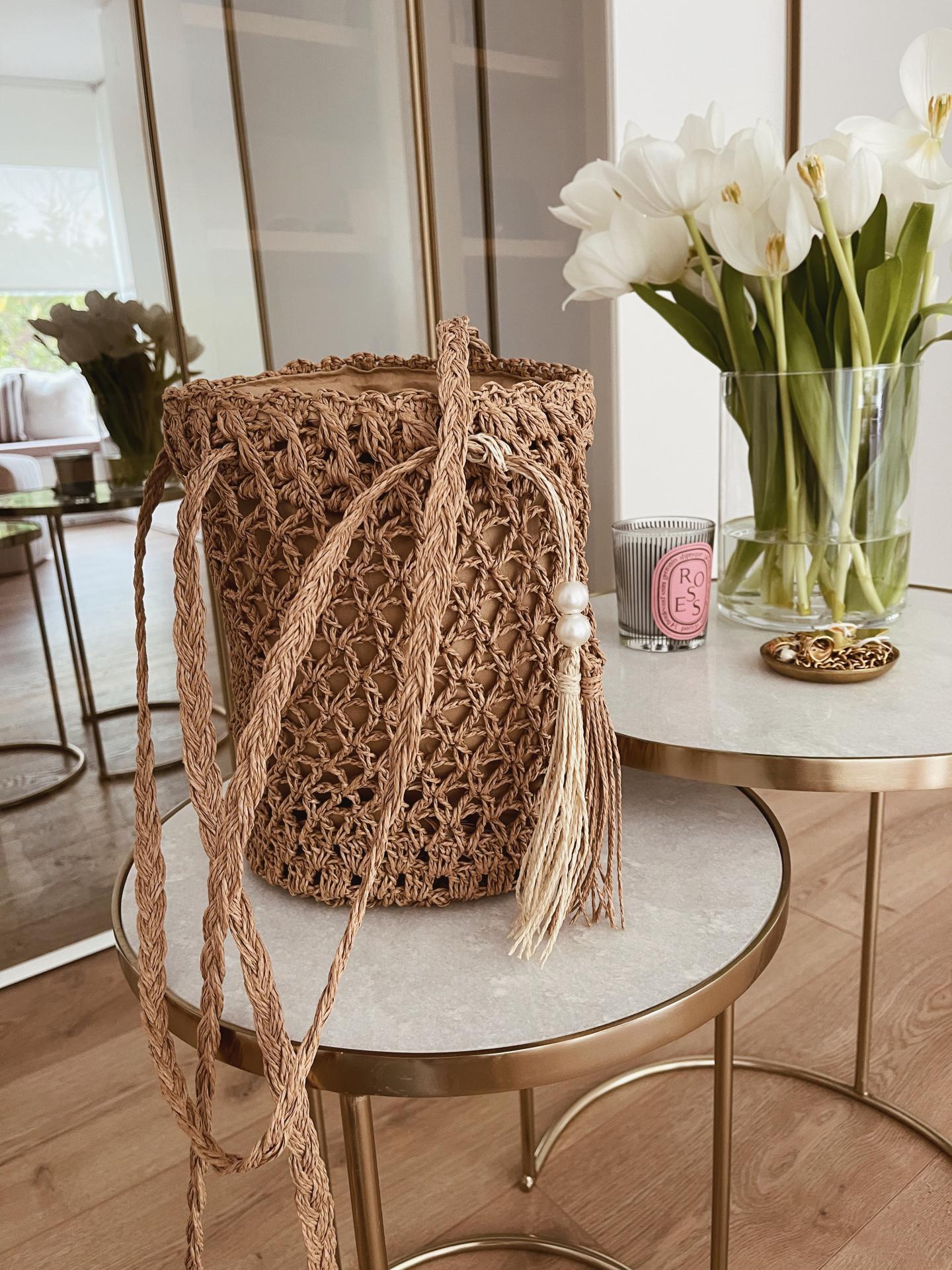 Bolso Bombón Rafia (Ref.5558)