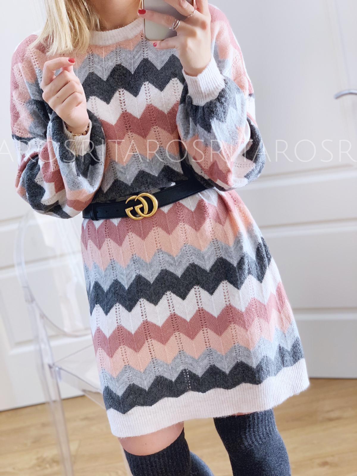 Vestido Geométrico (Ref. 1837)