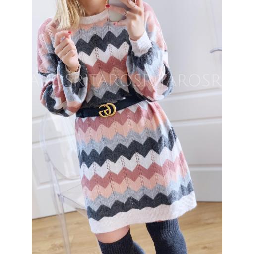 Vestido Geométrico (Ref. 1837)