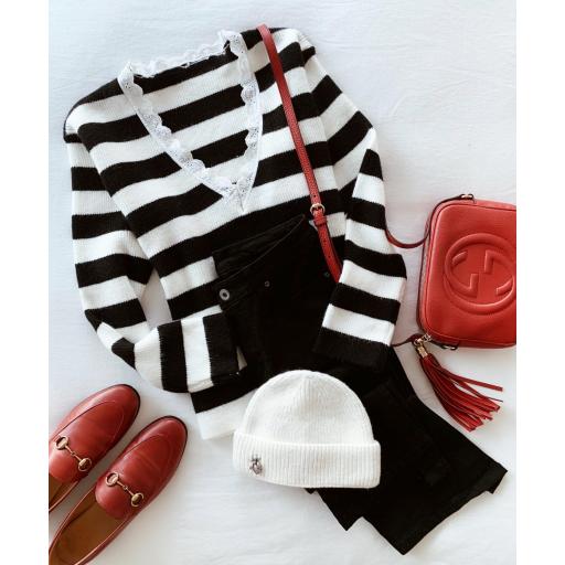 Jersey Black and White (Ref.4330)