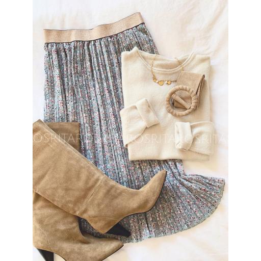 Falda Midi Mint (Ref.3135)