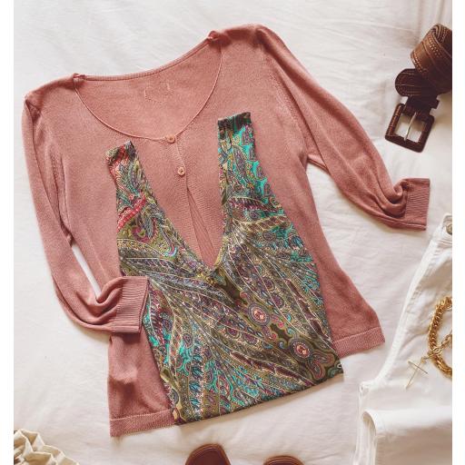 Cárdigan Manga Corta (Ref.3330)