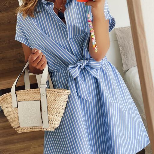 Vestido Camisero Milrayas (Ref.5704) [1]