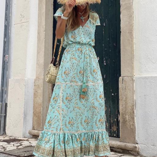 Vestido Turquoise (Ref.4108)