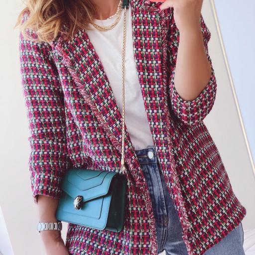 Chaqueta Fúcsia Tweed (Ref.5745) [2]