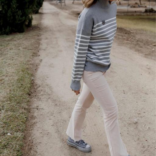 Jersey Navy & Glitter Buttons (Ref.4739) [3]