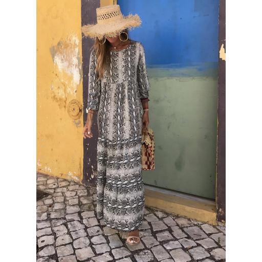 Vestido Seda Animal Print (Ref. 1594) [1]