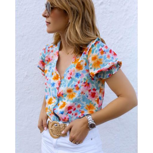 Blusa Dalias (Ref.5594)