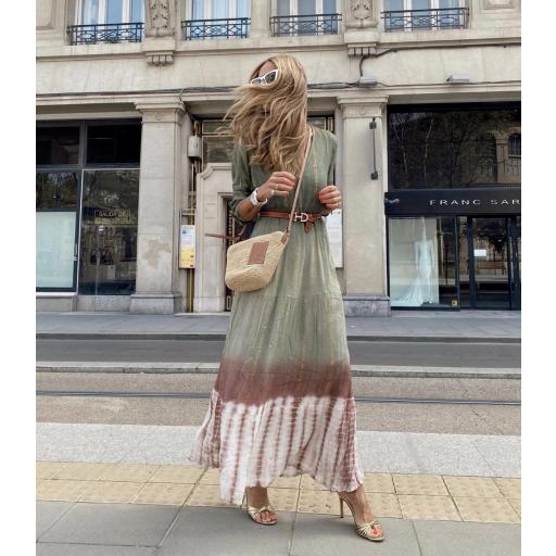 Vestido Tie Dye Kaki (Ref 5453) [1]