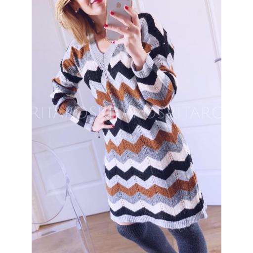 Vestido Geométrico (Ref. 1817) [1]